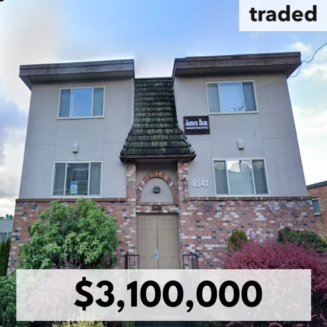 Cushman & Wakefield Facilitates Sale Of James Bon Apartments In Seattle For $3.1M
