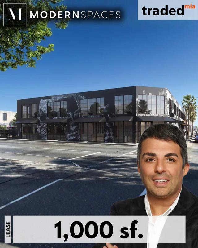 Eric Benaim Of Modern Spaces Leases Office At Wyncatcher I In Wynwood For 1000 SF