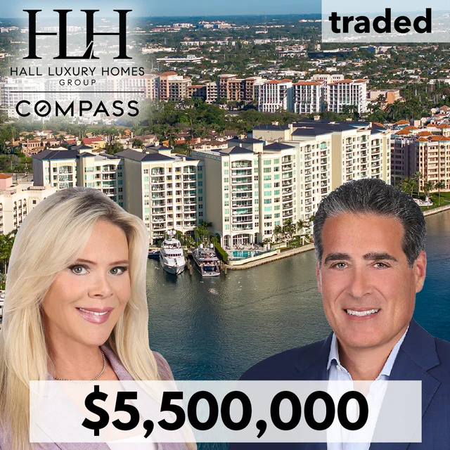 David Hall & Sonia Hall Of Compass Sell Condo At Mizner Grand In Boca Raton For $5.5M