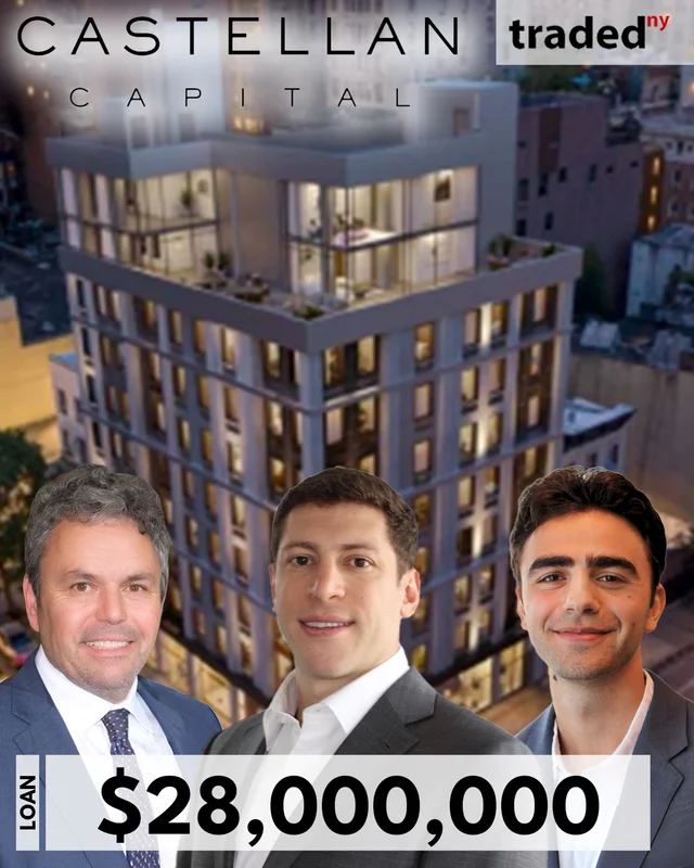 Castellan Capital Provides $28 Million Construction Loan For Residential Condo In New York
