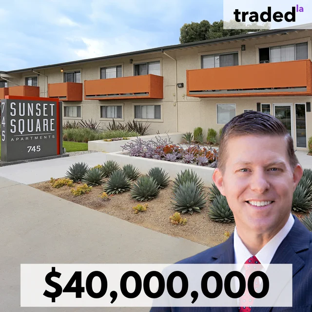 Sunset Square LP & Sunset Square Ggf LLC Acquires 140-Unit Multifamily In West Covina For $40M