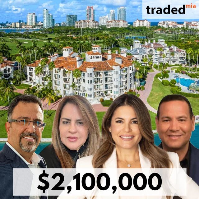 Luis Garcia Purchases Condo At 2232 Fisher Island Drive For $2.1M With Ana Teresa Rodriguez As Buyer's Rep