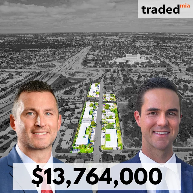 Freddy & Joey Sayegh And Michael, Eli & Sam Matalon Acquire Multifamily Asset In Pompano Beach For $13.76M