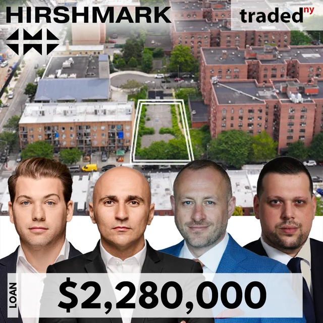 Jake Soodek And Igor Vaysberg Of Hirshmark Capital Provide $2.28M Loan For Development Site In Rego Park