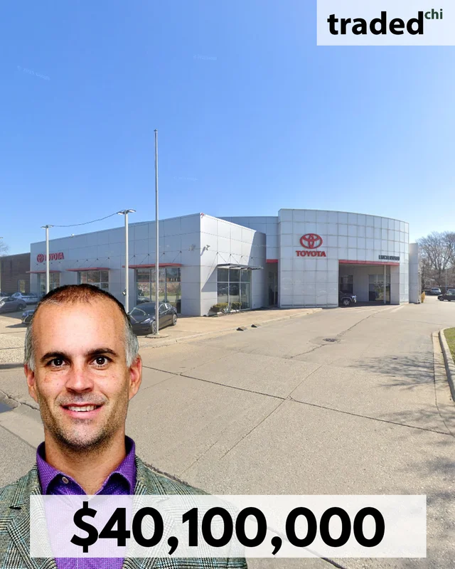 Samuel Cochrane Of AutoCanada Sells Toyota Of Lincolnwood For $40.1 Million In Lincolnwood, IL