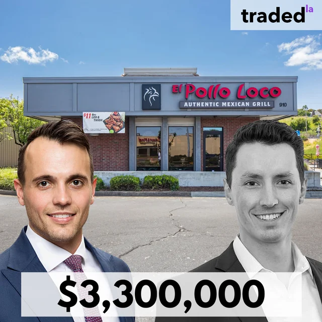 JLL Capital Markets Closes $3.3M Sale Of Retail Building Leased To El Pollo Loco In San Rafael