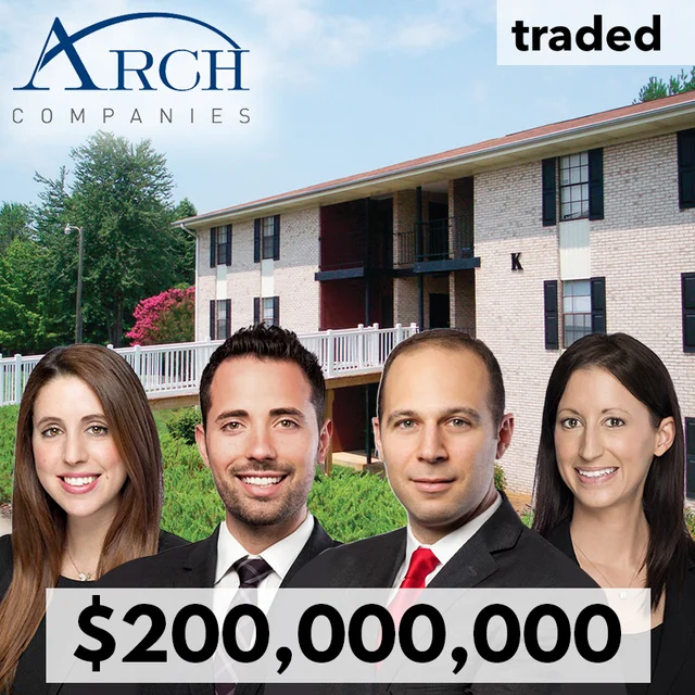 Arch Companies Sells Multifamily Portfolio In Jacksonville, Winston-Salem, And Spartanburg For $200M