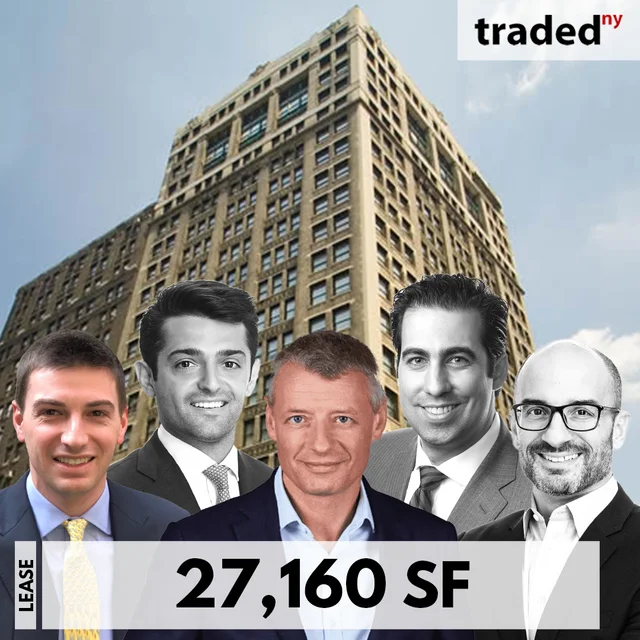 Søren Hagh Of William Grant & Sons Signs Lease For 27160 SF Office At 902 Broadway