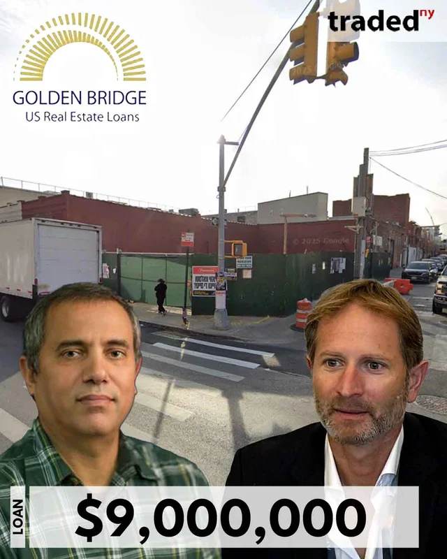 Erez Britt & Haim Dadi Of Golden Bridge Funding Provide $9 Million Loan For Development Site In Brooklyn