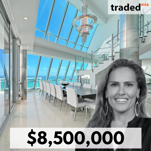 One Sotheby's International RE Sells Sunny Isles Beach Condo For $8.1M With Anna Sherrill & Nicolas Pollini