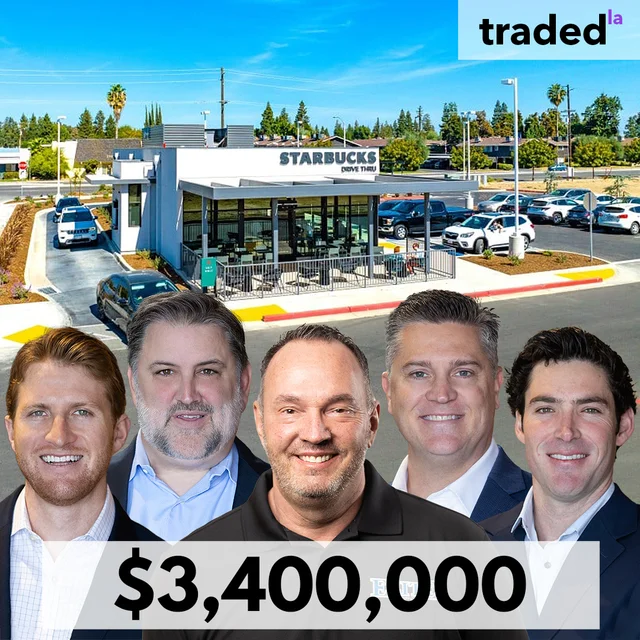 Hanley Investment Group Facilitates $3.4M Sale Of Starbucks Drive-Thru In Visalia