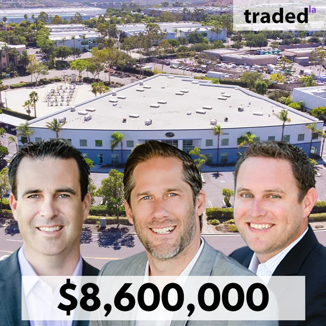 Poway Industrial Property Sold For $8.6M With Brokers James Duncan & Mickey Morera - Kidder Matthews