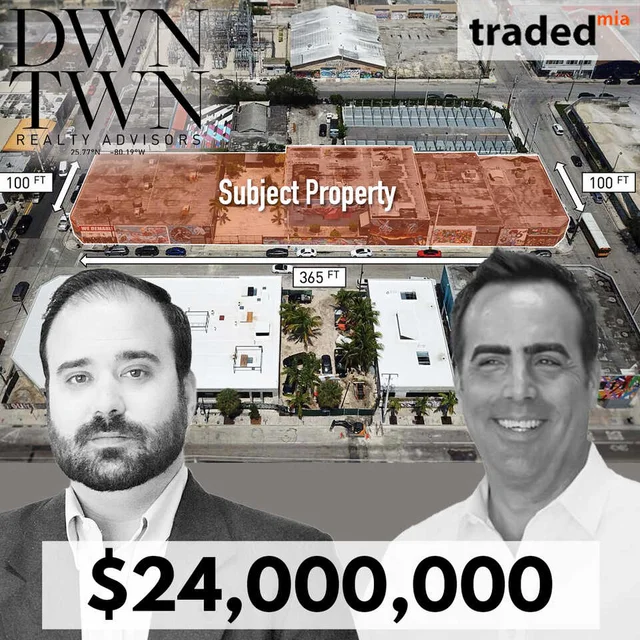 DWNTWN Realty Advisors Sells Development Site In Miami's Wynwood Neighborhood For $24M