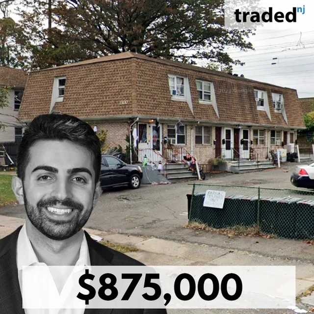 Jonathan Zarka Acquires Multifamily Property In Rahway For $875K