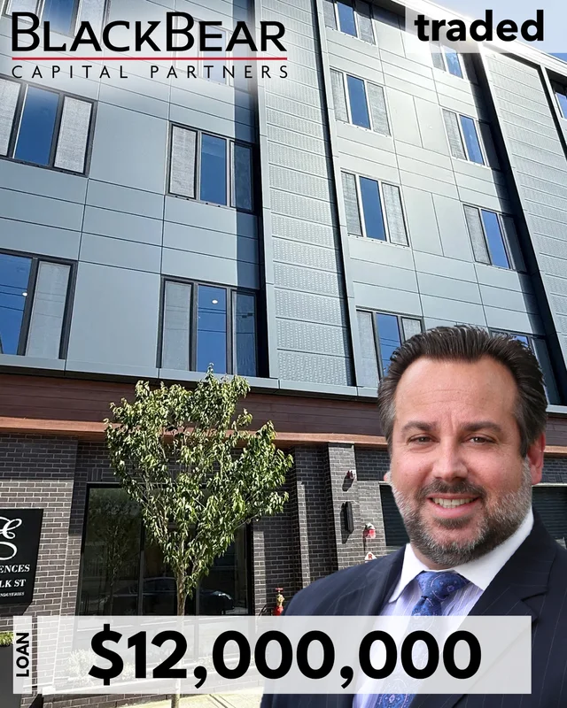 Black Bear Capital Partners (“BBCP”) Arranges $12 Million Refinance Loan For Multifamily Property In Guttenberg