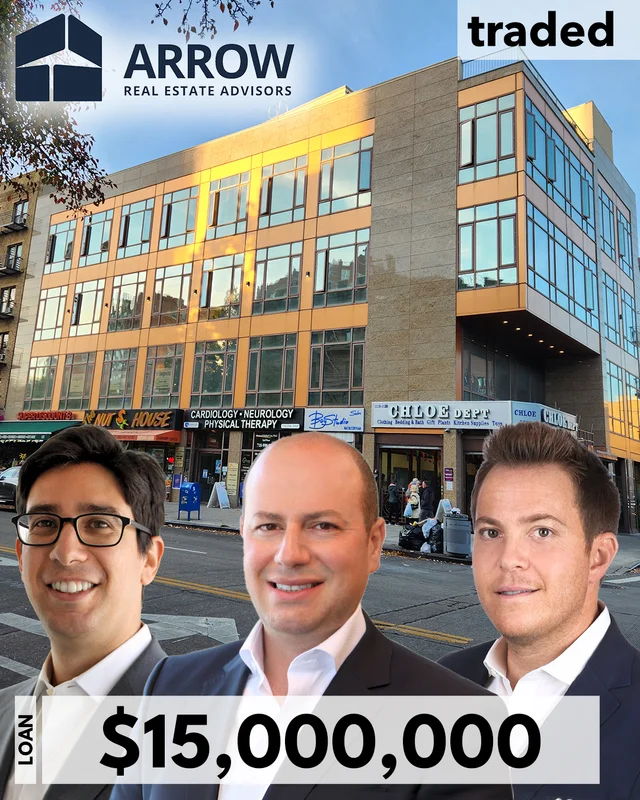 Morris Betesh, Justin Boruchov & Morris Dabbah Of Arrow Real Estate Advisors Arrange $15M Bridge Loan In Brooklyn