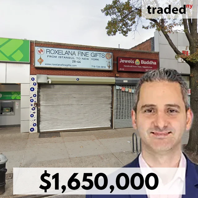 Entrepreneur Properties Sells Retail Space In Astoria For $1.65M
