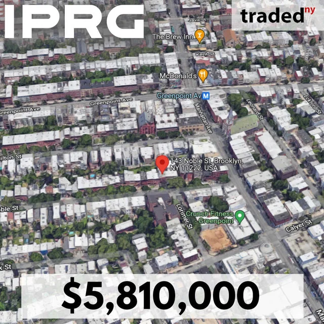 Investment Property Realty Group Acquires Greenpoint Multifamily For $5.81M