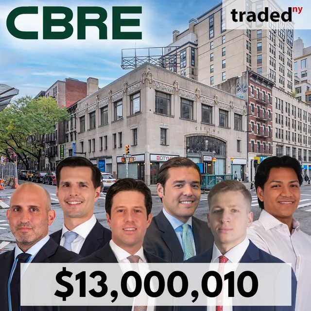 Retail Property At 2710 Broadway In Manhattan Sold For $13,000,010 With CBRE Team
