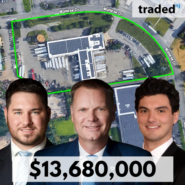 Devash Farms Sells Industrial Property In Totowa, NJ For $13.68M With Brokers Christopher Todd, Scott Perkins & Will Ericksen