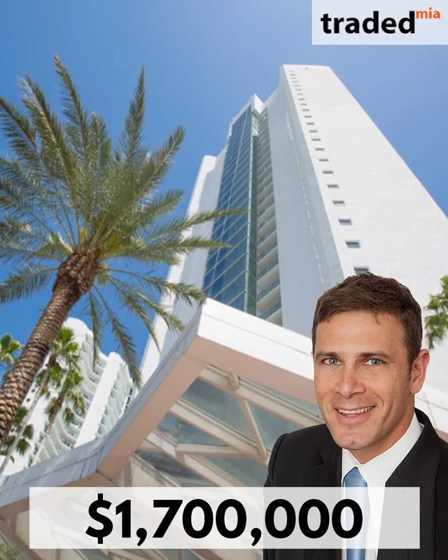 Andres Sleifca Purchases Condo At 16445 Collins Avenue Sunny Isles Beach For $1.7M