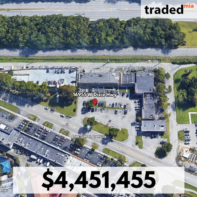 Brian J. Tusa Acquires Miscellaneous Asset In North Miami Beach For $4.5M