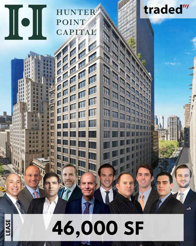 Hunter Point Capital Signs 46,000 Square Foot Office Lease In Midtown Manhattan At 360 Park Avenue South
