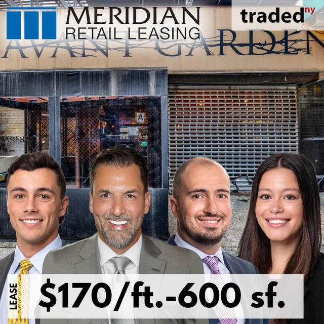 Meridian Capital Group Brokers Chrome Titan Downtown Lease In East Village, Manhattan