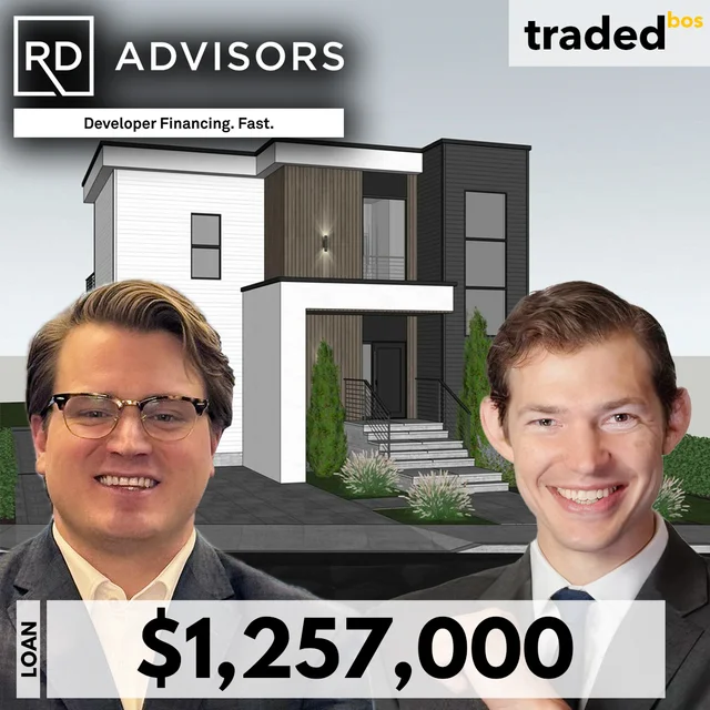 Greg Collins Secures $1.25M Construction Loan From Alex Sigman & Sean Kelly-Rand In Medford MA