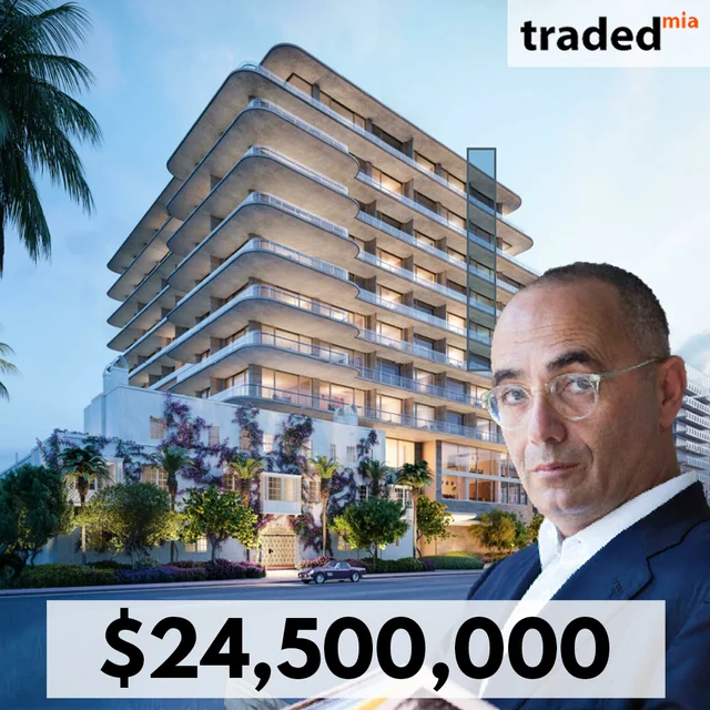 Nadim Ashi Of Fort Partners Acquires Condo In Surfside For $24.5M With Financing From City National Bank