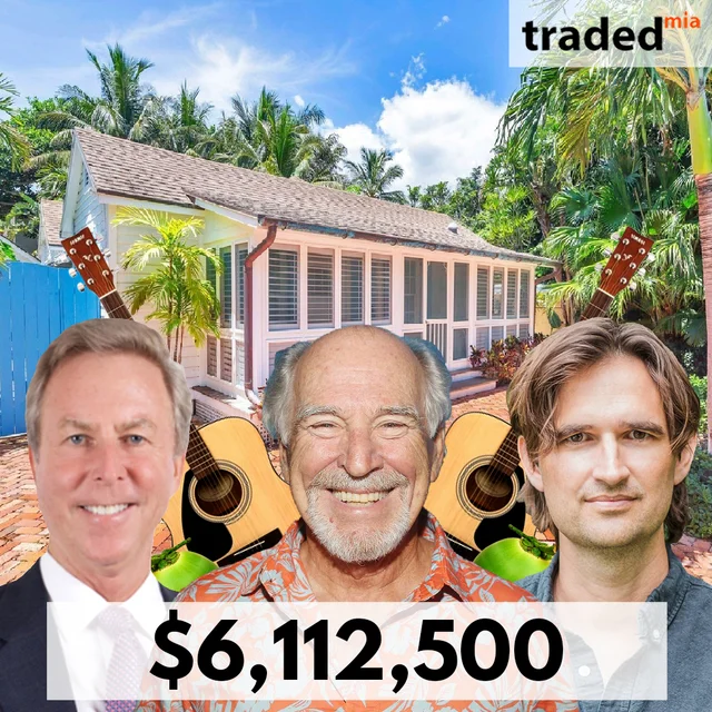 James McCann Of Premier Estate Properties Represents Buyer In Sale Of Jimmy Buffett's Palm Beach Cottage For $6.11M