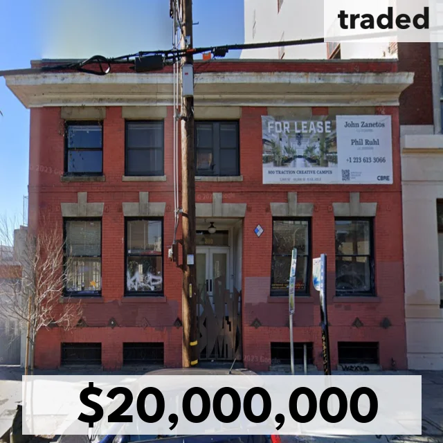 DLJ Real Estate Capital Partners Acquires Property At 810 Traction Ave For $20M With John Hillman As Seller's Rep