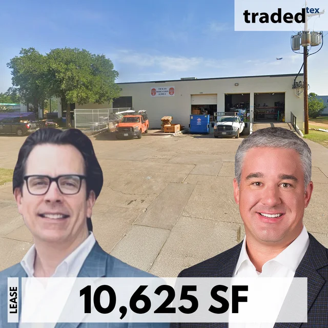 Texas Irrigation Supply Renews 10,625 Square Foot Industrial Lease In Dallas At 10760 Shady Trail