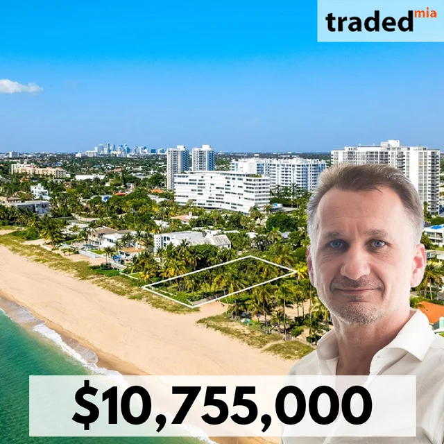 Pascal Nicolai Of Sabal Development Acquires Oceanfront Land In Fort Lauderdale For $10.755M