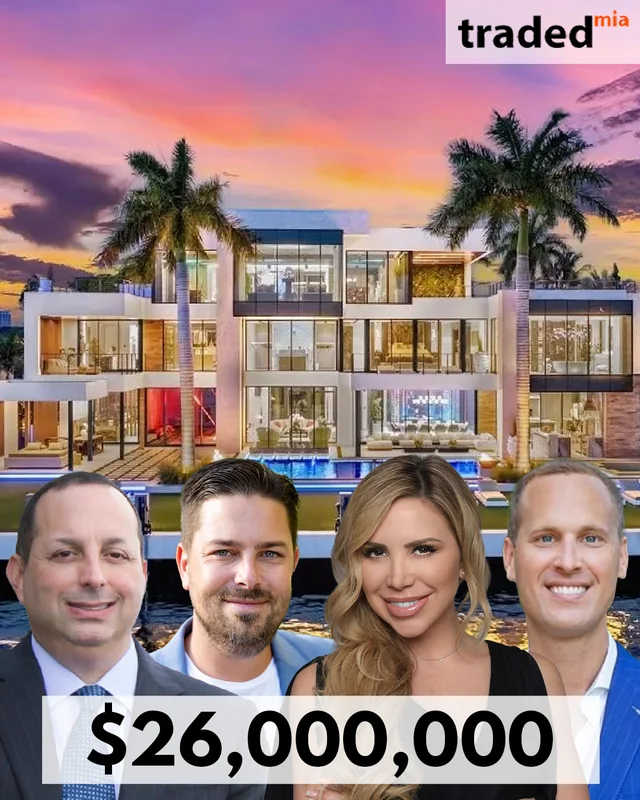 Alan Jay Wildstein Purchases Waterfront Mansion In Fort Lauderdale From Matthew And Lorena Roos For $26M