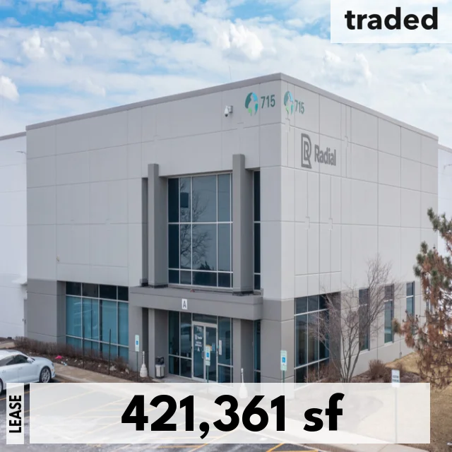 CBRE Negotiates Lease Extension For Radial In Romeoville Industrial Market