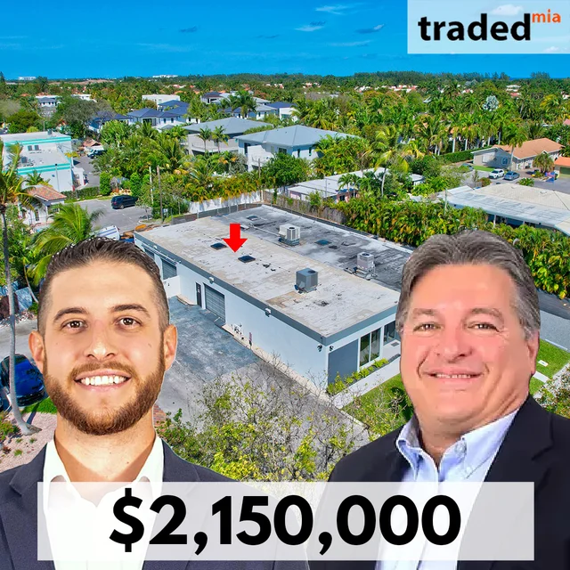 Edward Cairo & Stephen Mossini Close $2.15M Industrial Sale In Delray Beach