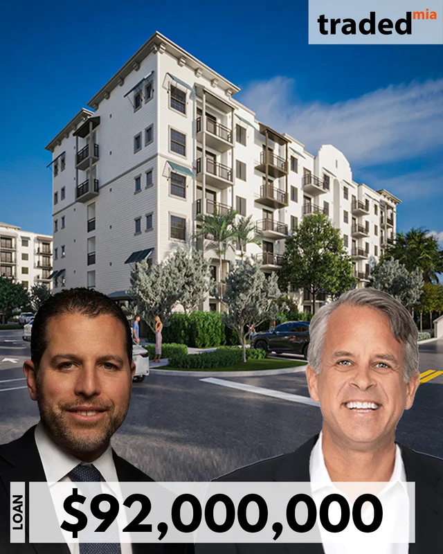Kolter Group's Bobby Julien Secures $92 Million Construction Loan From Madison Realty Capital In Delray Beach