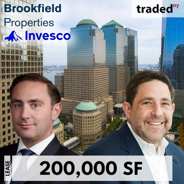 Invesco Real Estate Renews 200000 Square Feet Office Lease At 225 Liberty Street Lower Manhattan