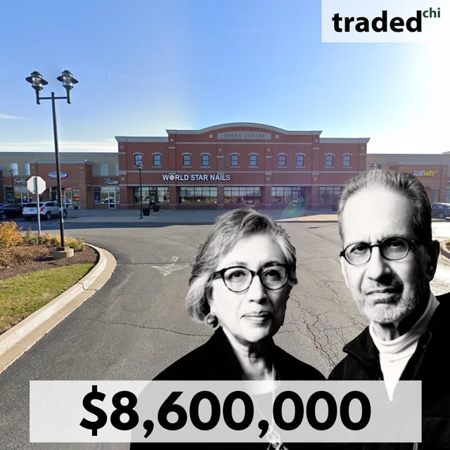 Tinley Park IL LLC Acquires Retail Asset In Tinley Park For $8.6M