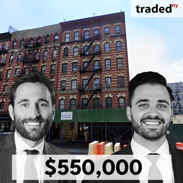 Marcus & Millichap Sells Multifamily Property At 312 East 106th Street In East Harlem For $550,000