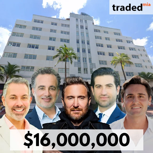 DJ David Guetta Sells Miami Beach Condo For $16 Million With Brokers Eloy Carmenate And Joshua Winarick
