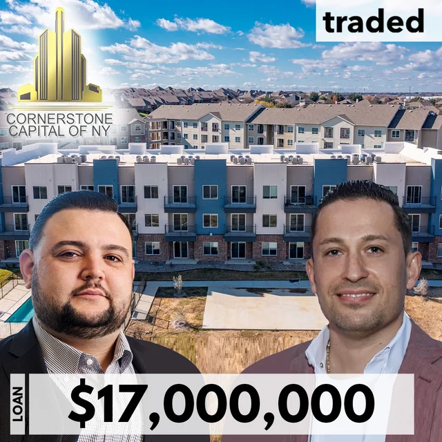 $17 Million Loan Secured For 312 Northeast Mcalister Road Multifamily In Burleson By Cornerstone Capital Financing