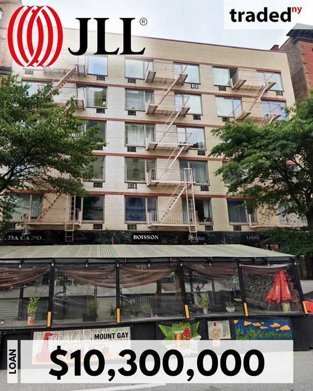 Quinlan Development Group Secures $10.3M Refinance Loan From JLL For Upper West Side Multifamily