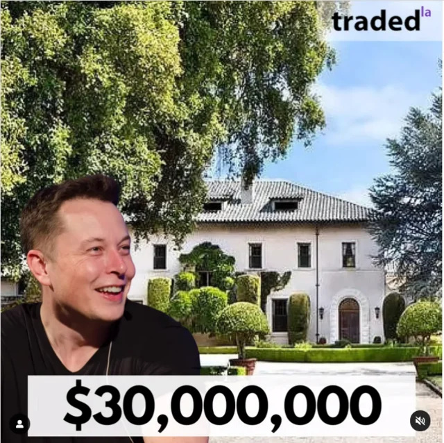 Elon Musk Sells Last California House For $30M