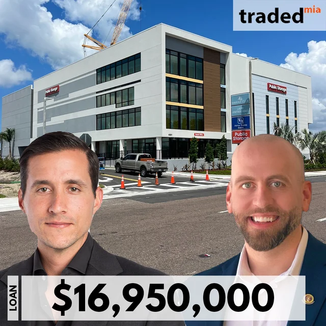 Franklin Street's Javier Herrera & Nick Sumpter Secure $16.95M Refinance Loan For St. Petersburg Storage Facility