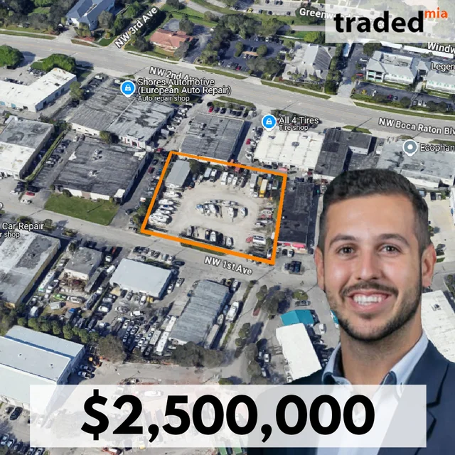 Charles Raitan Acquires Industrial Asset In Boca Raton For $2.5 Million With Noah Ohayon As Buyer's Rep
