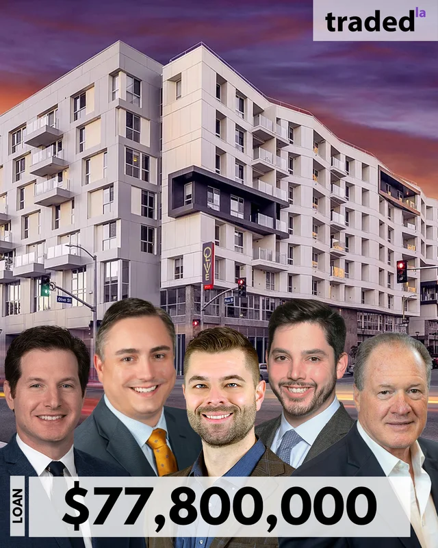 Walker & Dunlop Arranges $77.8M Refinancing For OLiVE DTLA Multifamily In Los Angeles