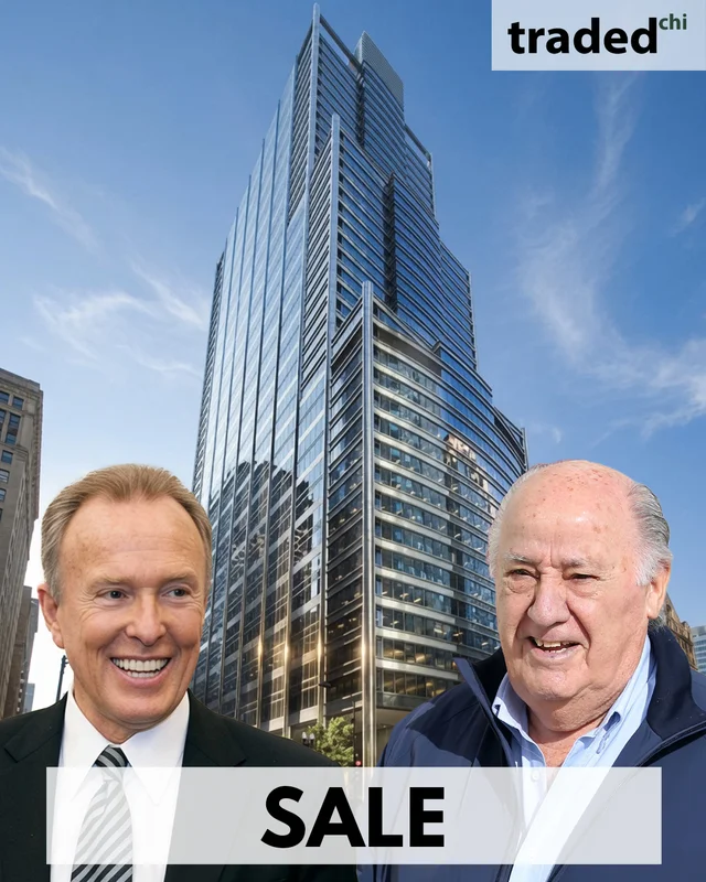 Amancio Ortega Of Ponte Gadea Acquires 1 North Wacker Drive In Chicago From Donald Bren