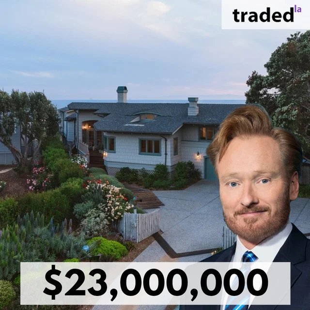 Conan O'Brien Acquires Carpinteria Single Family Property For $23M